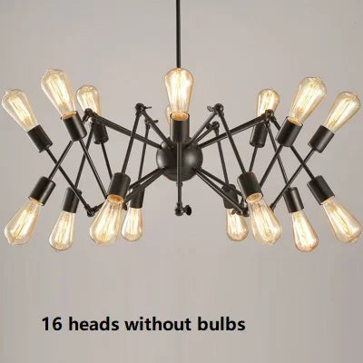 Suspension araignée réglable au design industriel moderne — LZ4X9D2