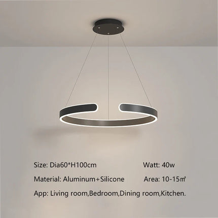 Lustre moderne pour éclairage intérieur élégant — LZ4X9T2