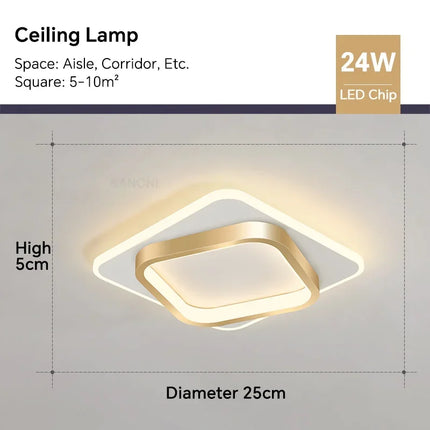Lustre LED moderne pour intérieur et espaces variés — LZ4G7XQ