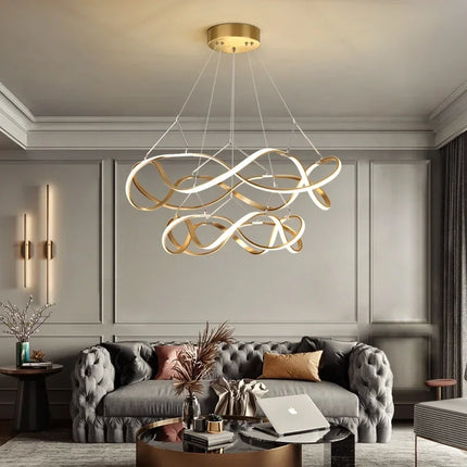 Plafonnier LED contemporain pour décoration intérieure élégante — LZ4X9M2