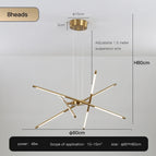 D-Gold-8 heads / Brightness Dimmable