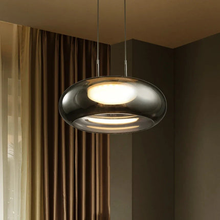 Suspension LED en verre avec cordon réglable pour intérieur — LZ4X9J