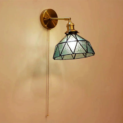 Applique murale rétro nordique avec câble décoratif style loft — LZ4P9XQ