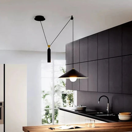 Suspension LED nordique moderne avec éclairage suspendu — LZ4P9XQ