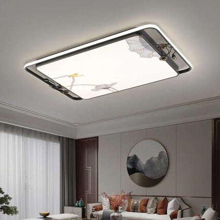 Plafonnier LED multicolore en émail pour intérieur contemporain — LZ4D9QJ