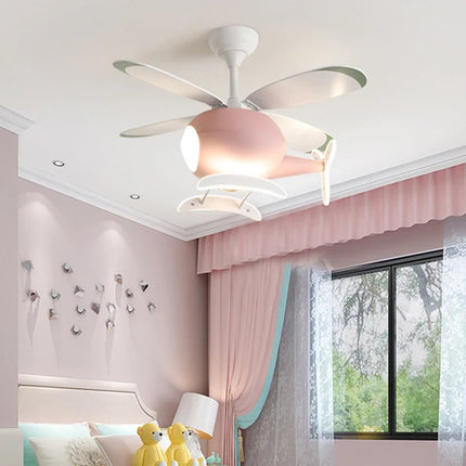 Suspension hélicoptère LED avec ventilateur et télécommande — LZ4X9P
