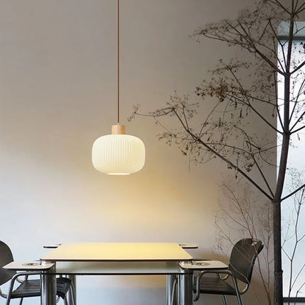 Plafonnier en verre style japonais pour décoration intérieure moderne — LZ4G7XQ
