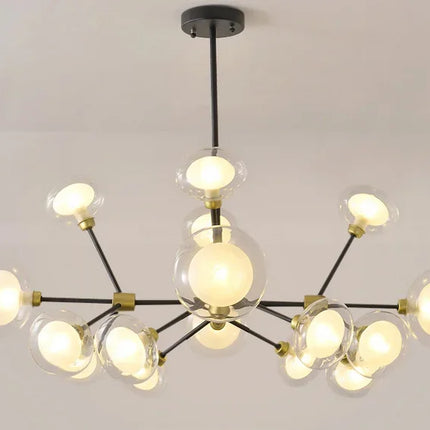 Suspension nordique en résine et verre pour décoration moderne — LZ4G7Q2