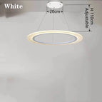BLANC / 80CM / Lumière neutre