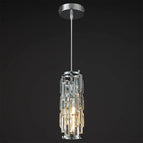 1 tête chromée / Lumière blanche 220V