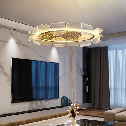 Suspension en acrylique au design moderne pour intérieur élégant et romantique — LZ4X9P