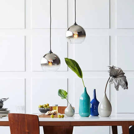 Suspension en verre au design moderne pour décoration nordique — LZ4X9P