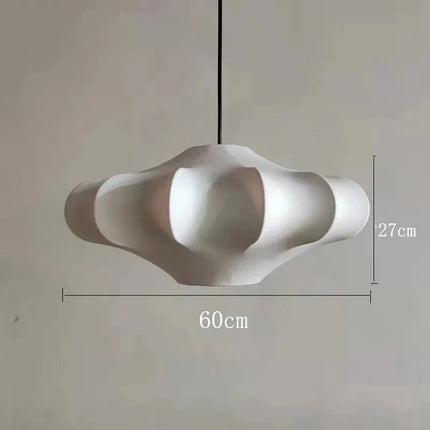 Suspension en soie au design créatif style wabi sabi — LZ4X9M2