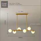 Golden 6head Milky / Warm White / CHINA