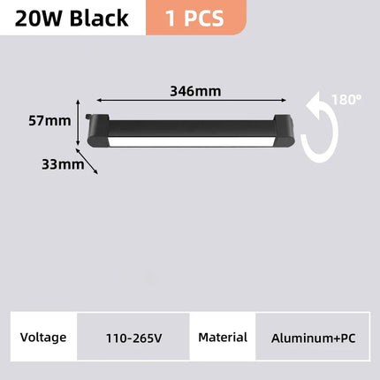Ensemble de plafonniers LED pour éclairage de magasin de vêtements — LZ4X9P