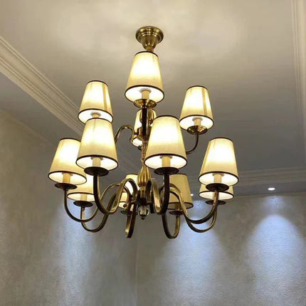 Lustre classique de luxe suspension pour éclairage plafond — LZ4X9J