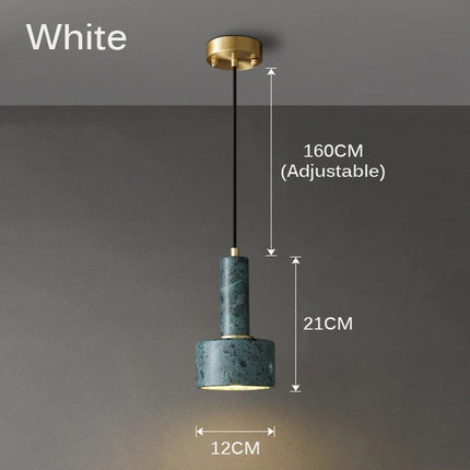 Suspension en marbre pour décoration intérieure moderne — LZ4T9XQ