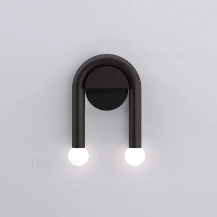 Applique murale LED nordique moderne en forme de U pour intérieur — LZ4X9D7