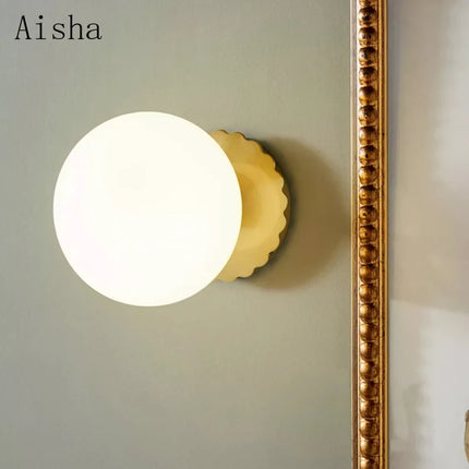 Applique murale LED en verre au design moderne pour intérieur — LZ4N7Q2