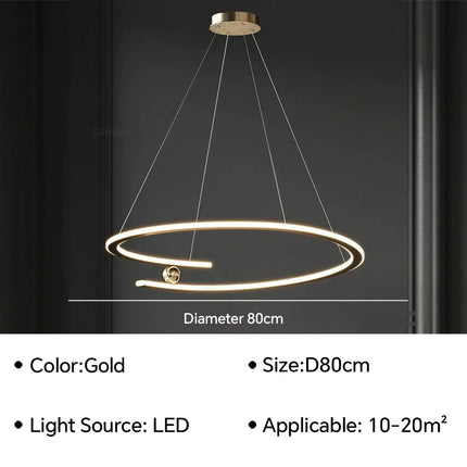 Suspension LED décorative au design moderne pour intérieur — LZ4P9XJ