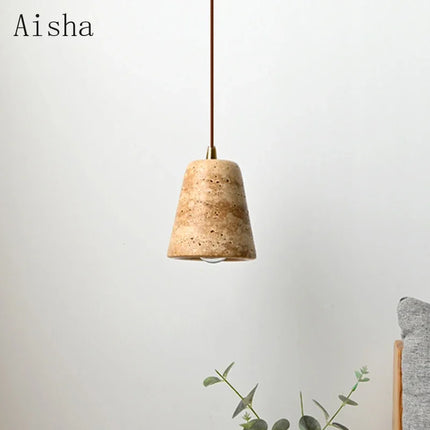 Suspension en pierre pour luminaire LED moderne — LZ4X9P2