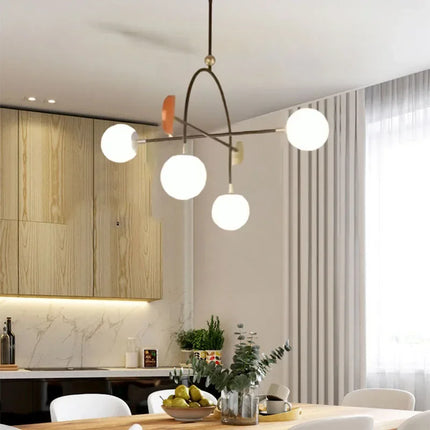 Lustre en verre au design contemporain pour intérieur — LZ4Q7M2