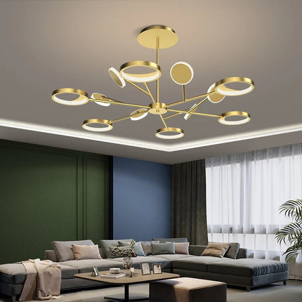Plafonnier LED décoratif pour intérieur moderne — LZ4X9T