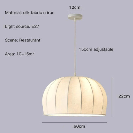 Suspension en tissu style rétro Wabi Sabi pour intérieur — LZ4X9M