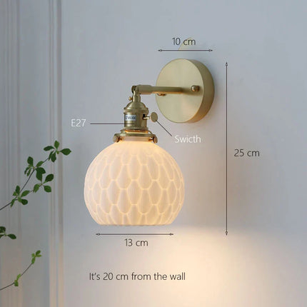Suspension japonaise en céramique pour éclairage décoratif — LZ4N7Q2