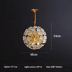Lustre-D48cm / Blanc chaud