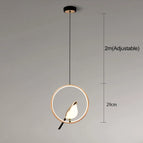 Circulaire-Or / 85-240V / Lumière naturelle