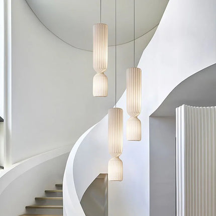Lustre silencieux grande hauteur pour loft et restaurant — LZ4P9XJ