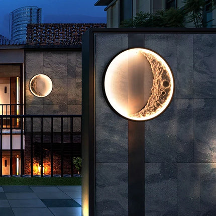 applique murale extérieure moderne à led imperméable pour jardin et villa