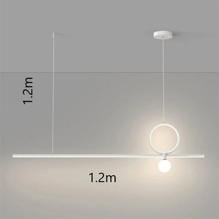 Lustre en bois style nordique japonais pour éclairage intérieur — LZ4X9M