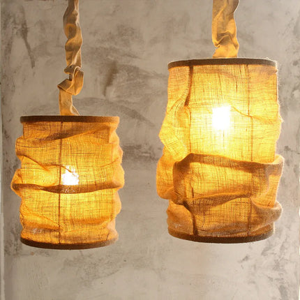 Lustre rétro chinois pour bar, restaurant ou salon de thé zen — LZ4X9T2