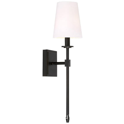Applique murale rétro avec abat-jour blanc Apaja — LZ4G7Q9N