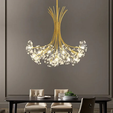 Suspension plafonnier design pissenlit pour salon et salle à manger — LZ4Q7N2