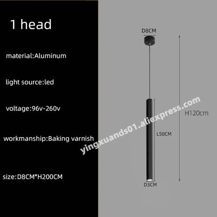 Lustre suspension moderne pour éclairage décoratif élégant — LZ4X9P