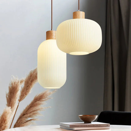 Lustre LED loft moderne avec abat-jour en verre — LZ4X9P2