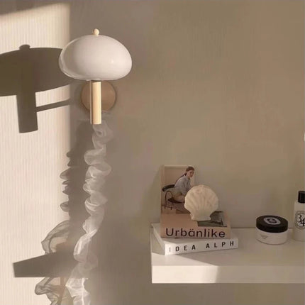 Applique murale en verre blanc style nordique pour intérieur — LZ4R9XQ