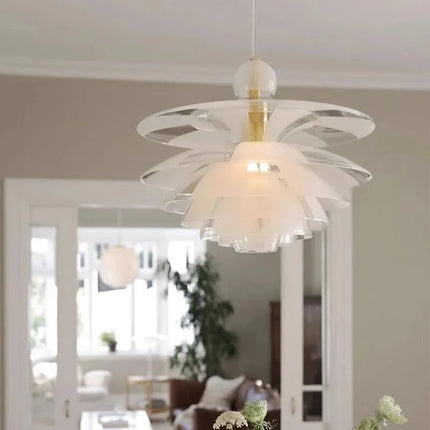 Suspension LED moderne en acrylique pour intérieur — LZ4X9T