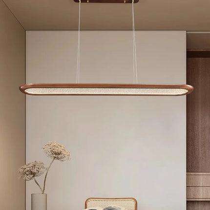 Suspension moderne en noyer avec LED décorative pour bar — LZ4X9P2