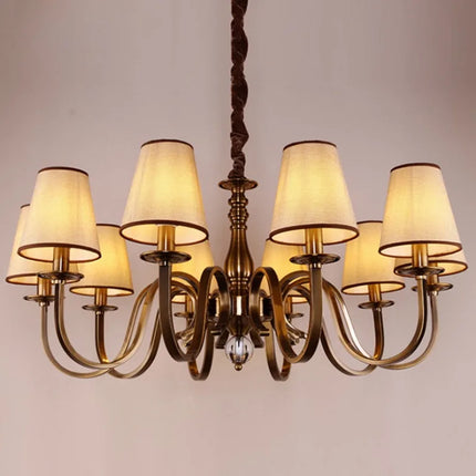 Lustre LED classique américain pour décoration rustique élégante — LZ3F9T1