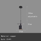 B-Avec ampoule E14 / 5000K