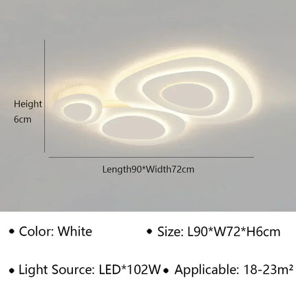 Lustre LED décoratif moderne pour intérieur — LZ4X9P2