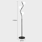 Noir / Lampe 3 couleurs
