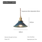 20 cm bleu / LED 12W (Max100W)