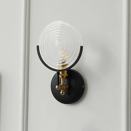 Applique murale rétro en verre pour éclairage contemporain — LZ4T9XQ