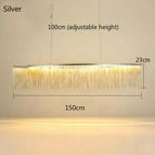 Argent L150cm / Gradable avec télécommande