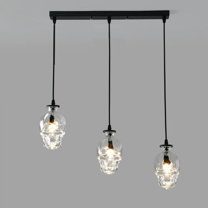 Suspension loft rétro LED tête de mort bouteille pour café — LZ4X9T2